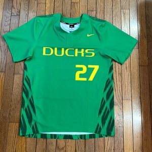 Oregon duck baseball jersey